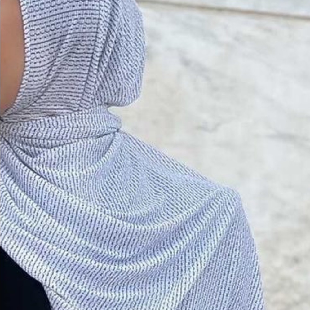 Wrinkles light stretchy cotton hijab head over turban